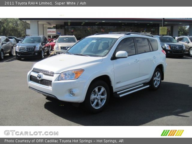 2011 Toyota RAV4 Limited in Super White