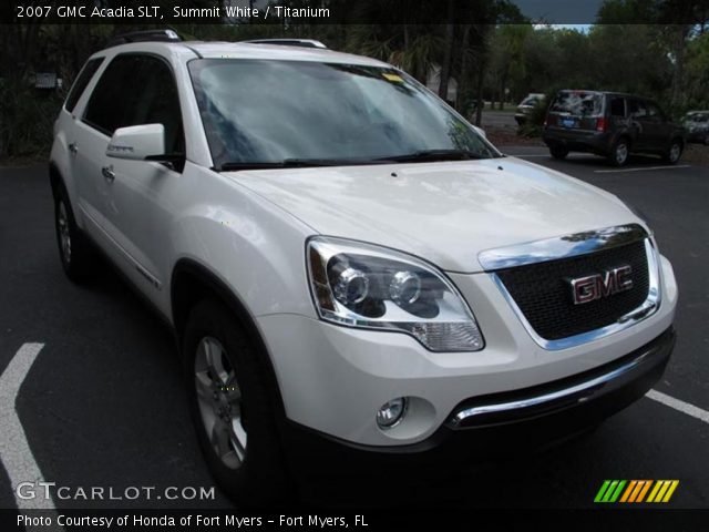 2007 GMC Acadia SLT in Summit White
