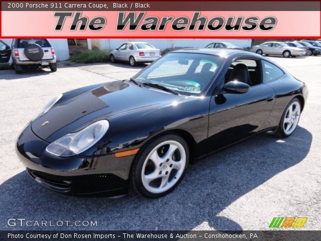 2000 Porsche 911 Carrera Coupe in Black