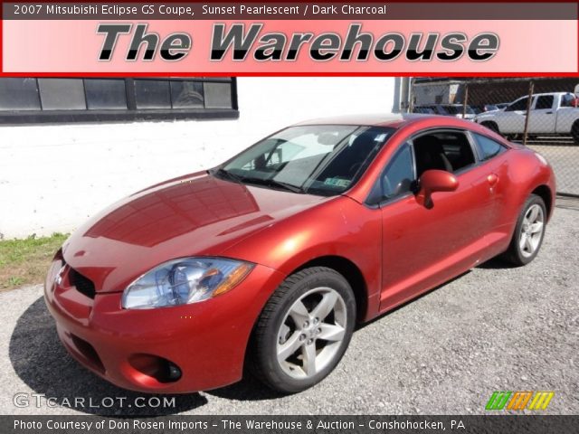 2007 Mitsubishi Eclipse GS Coupe in Sunset Pearlescent