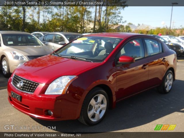 2008 Nissan Sentra 2.0 S in Sonoma Sunset
