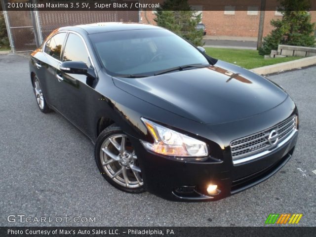 2010 Nissan Maxima 3.5 SV in Super Black