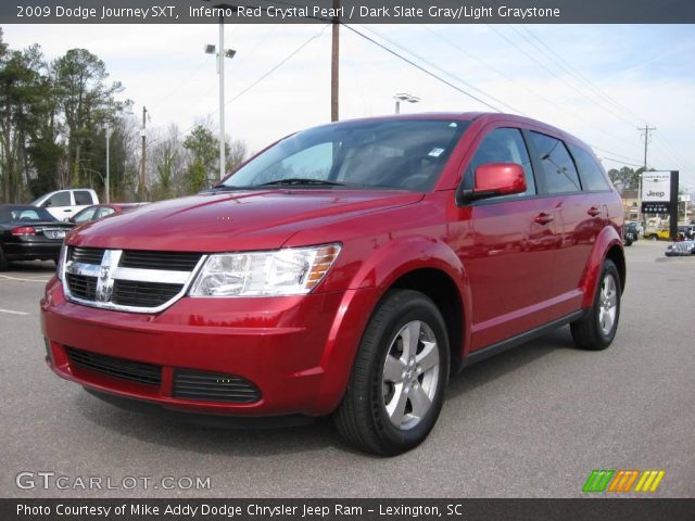 2009 Dodge Journey SXT in Inferno Red Crystal Pearl