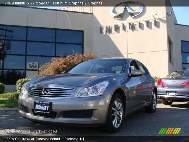2009 Infiniti G 37 x Sedan in Platinum Graphite