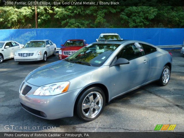2008 Pontiac G6 GT Coupe in Blue Gold Crystal Metallic