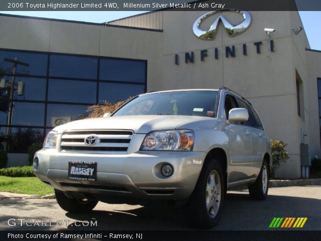 2006 Toyota Highlander Limited 4WD in Millenium Silver Metallic