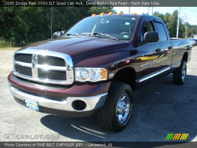 2005 Dodge Ram 2500 SLT Quad Cab 4x4 in Deep Molten Red Pearl