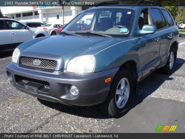 2002 Hyundai Santa Fe GLS AWD in Pine Green