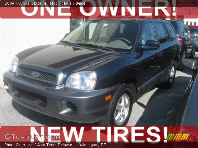 2004 Hyundai Santa Fe  in Moonlit Blue