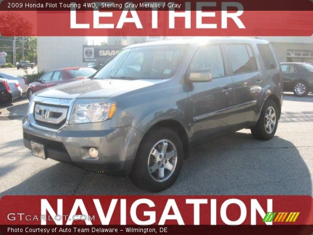 2009 Honda Pilot Touring 4WD in Sterling Gray Metallic