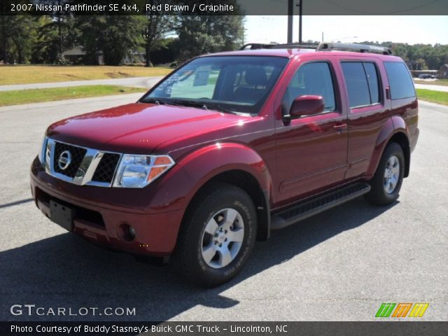 2007 Nissan Pathfinder SE 4x4 in Red Brawn