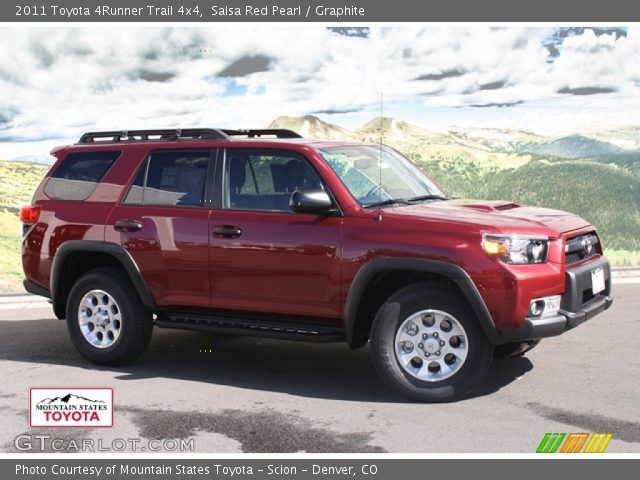 2011 Toyota 4Runner Trail 4x4 in Salsa Red Pearl