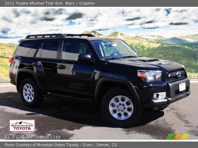 2011 Toyota 4Runner Trail 4x4 in Black