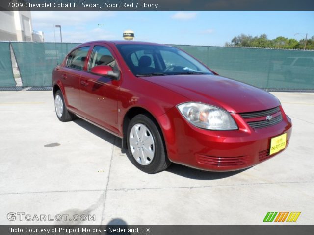 2009 Chevrolet Cobalt LT Sedan in Sport Red