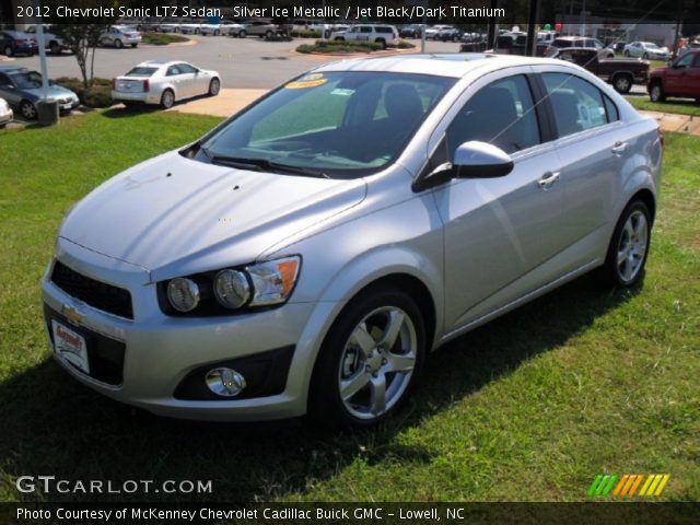 2012 Chevrolet Sonic LTZ Sedan in Silver Ice Metallic