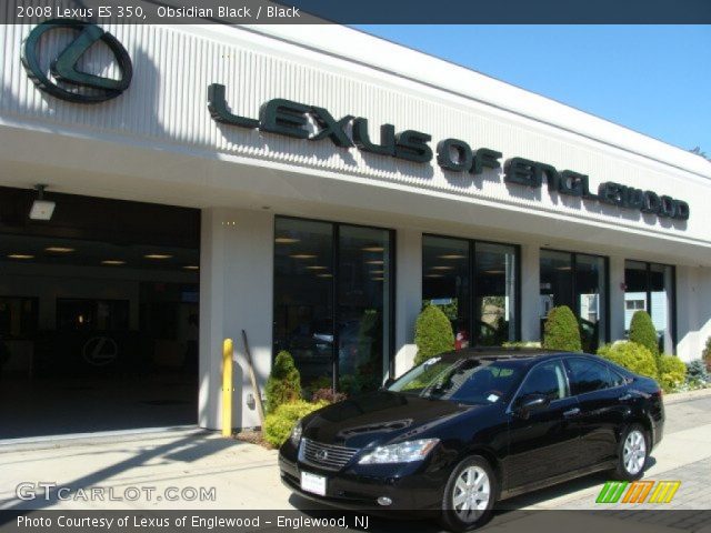 2008 Lexus ES 350 in Obsidian Black