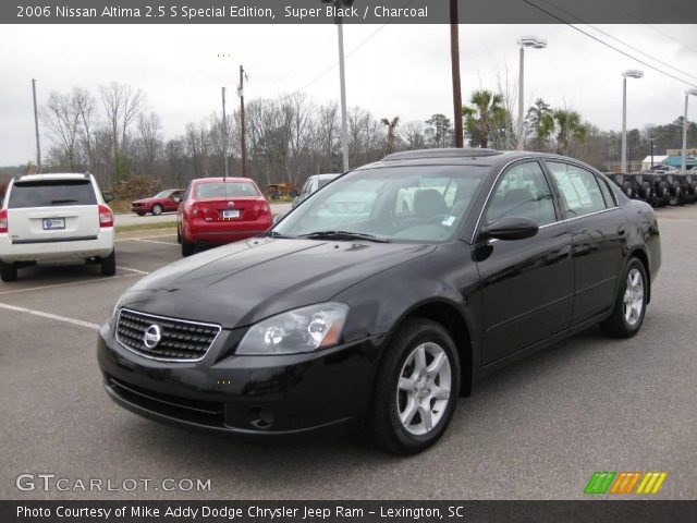 2006 Nissan altima super black #3