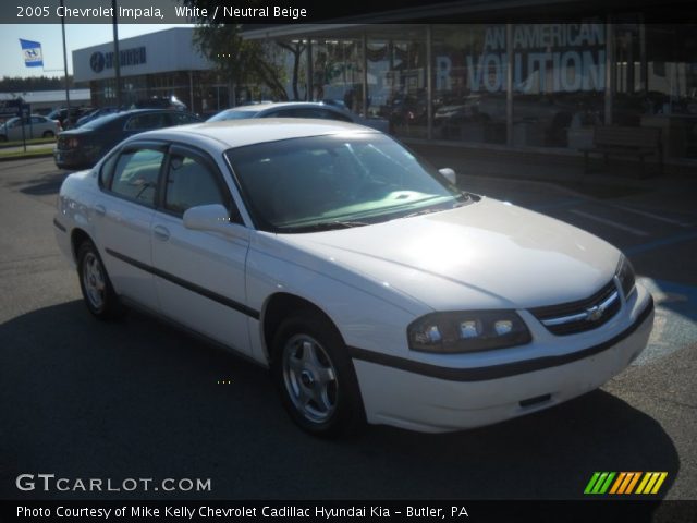 2005 Chevrolet Impala  in White