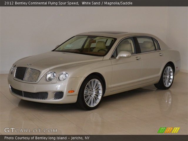 2012 Bentley Continental Flying Spur Speed in White Sand