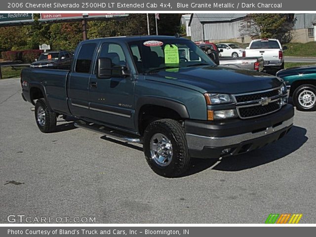 2006 Chevrolet Silverado 2500HD LT Extended Cab 4x4 in Blue Granite Metallic