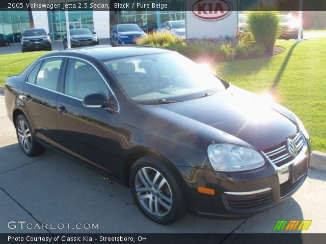 2005 Volkswagen Jetta 2.5 Sedan in Black