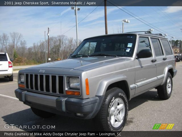 2001 Jeep Cherokee Sport in Silverstone Metallic
