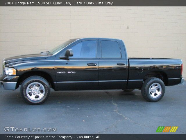 2004 Dodge Ram 1500 SLT Quad Cab in Black