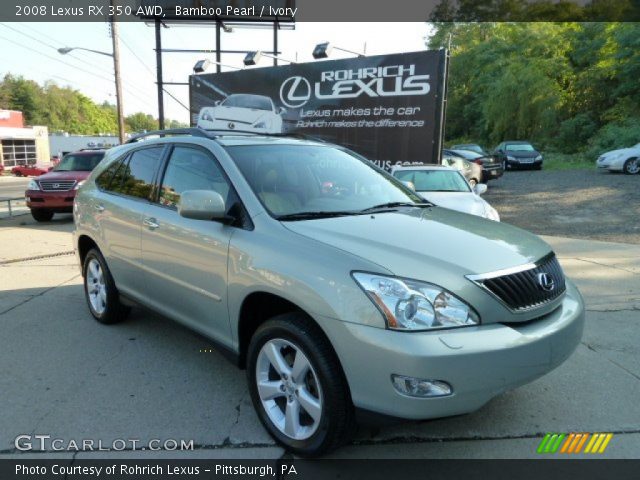 2008 Lexus RX 350 AWD in Bamboo Pearl