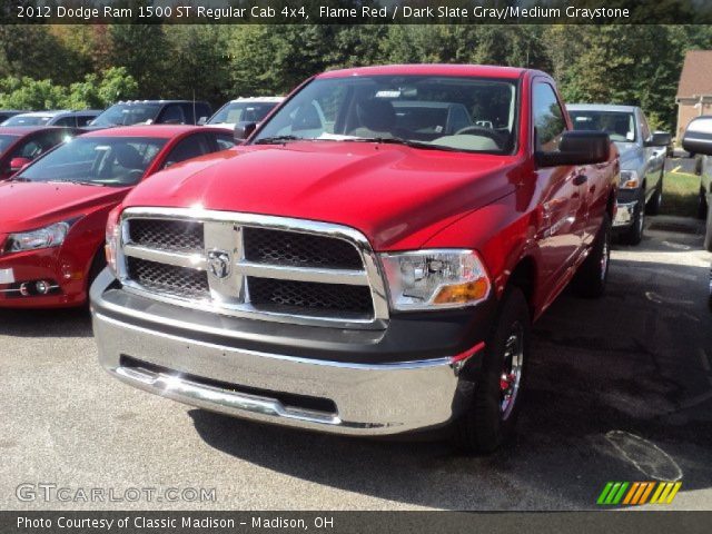 2012 Dodge Ram 1500 ST Regular Cab 4x4 in Flame Red