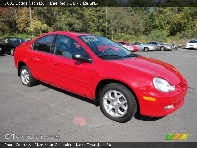 2002 Dodge Neon ES in Flame Red