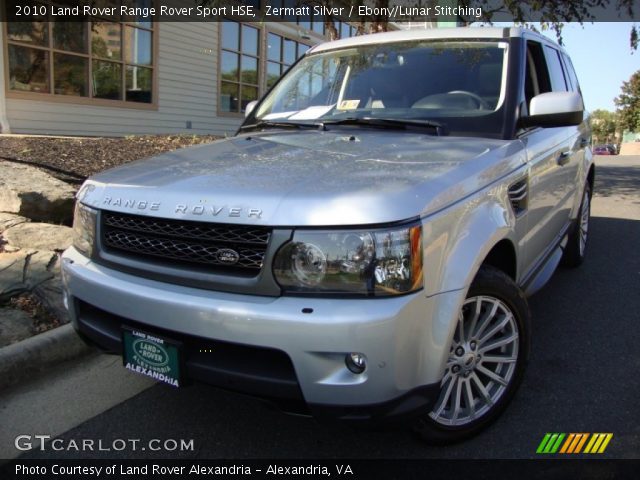 2010 Land Rover Range Rover Sport HSE in Zermatt Silver