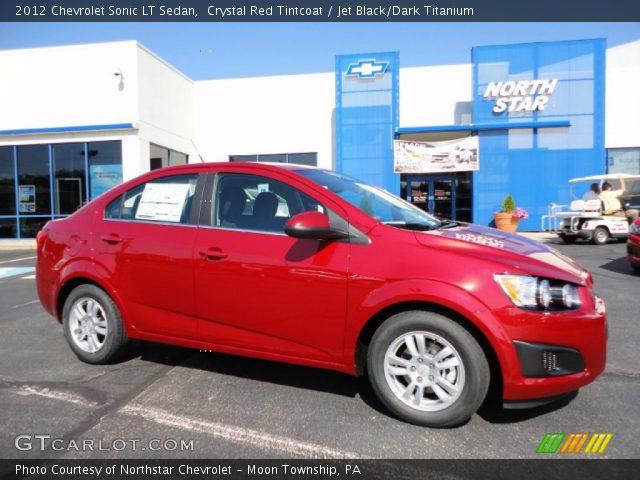 2012 Chevrolet Sonic LT Sedan in Crystal Red Tintcoat