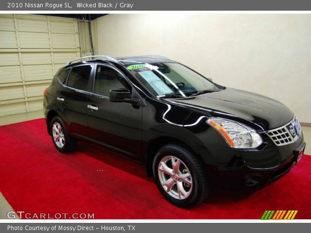 2010 Nissan Rogue SL in Wicked Black