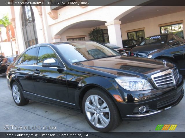 2008 Mercedes-Benz C 300 Luxury in Black