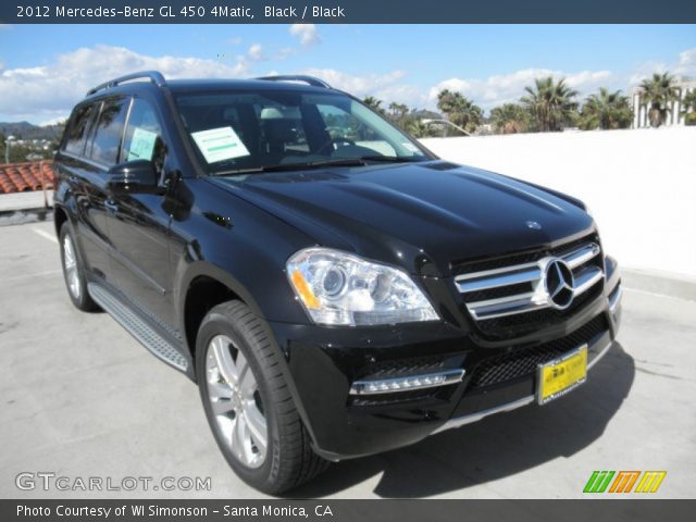 2012 Mercedes-Benz GL 450 4Matic in Black