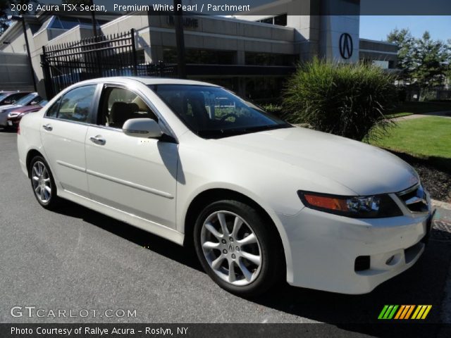 2008 Acura TSX Sedan in Premium White Pearl