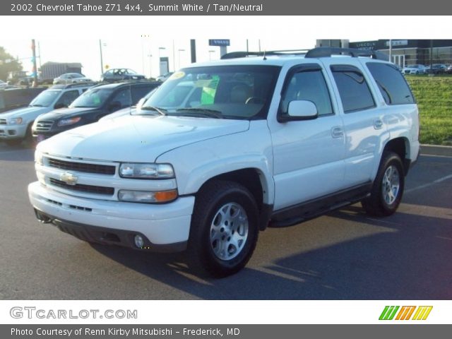 2002 Chevrolet Tahoe Z71 4x4 in Summit White