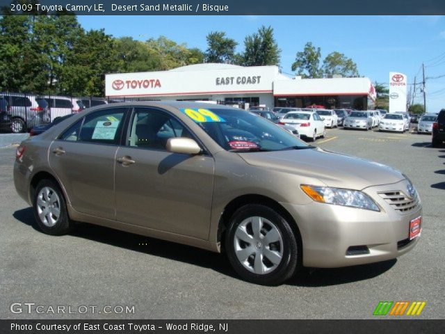 2009 Toyota Camry LE in Desert Sand Metallic