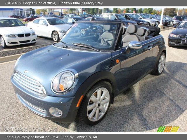 2009 Mini Cooper Convertible in Horizon Blue