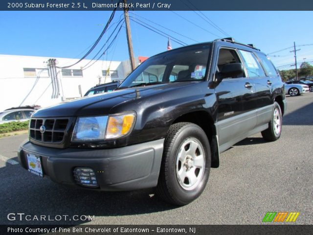 2000 Subaru Forester 2.5 L in Diamond Black Pearl