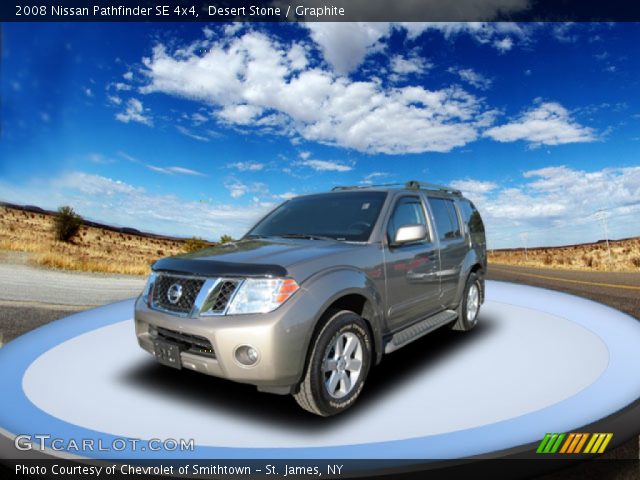 2008 Nissan Pathfinder SE 4x4 in Desert Stone