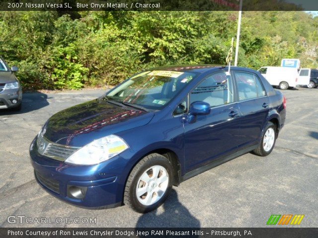2007 Nissan Versa SL in Blue Onyx Metallic