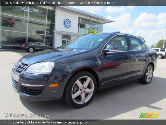 2010 Volkswagen Jetta TDI Sedan in Blue Graphite Metallic