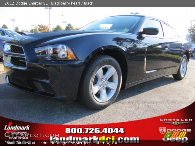 2012 Dodge Charger SE in Blackberry Pearl
