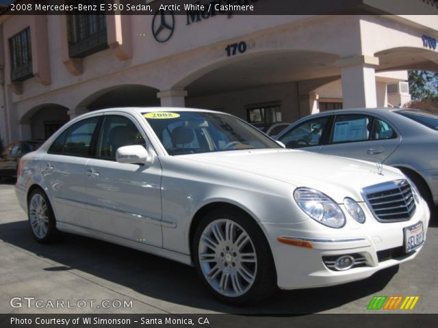 2008 Mercedes-Benz E 350 Sedan in Arctic White