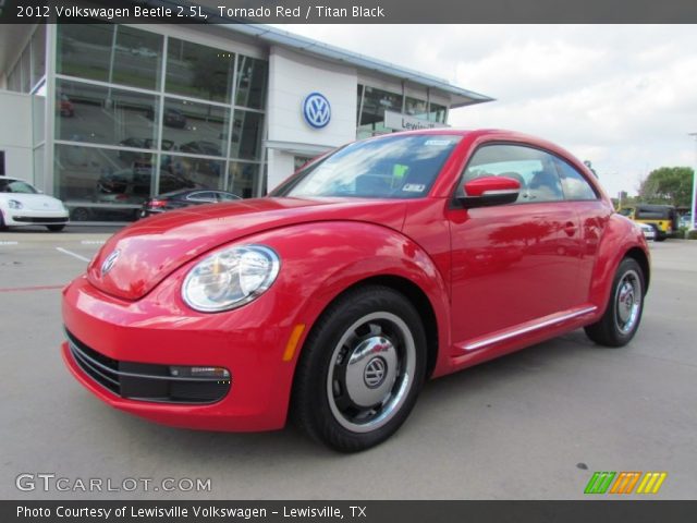 2012 Volkswagen Beetle 2.5L in Tornado Red