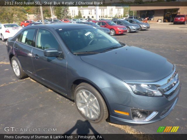 2012 Ford Fusion SEL in Steel Blue Metallic