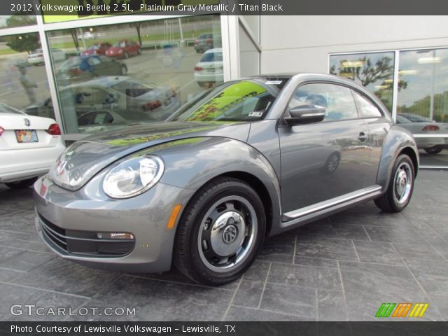 2012 Volkswagen Beetle 2.5L in Platinum Gray Metallic