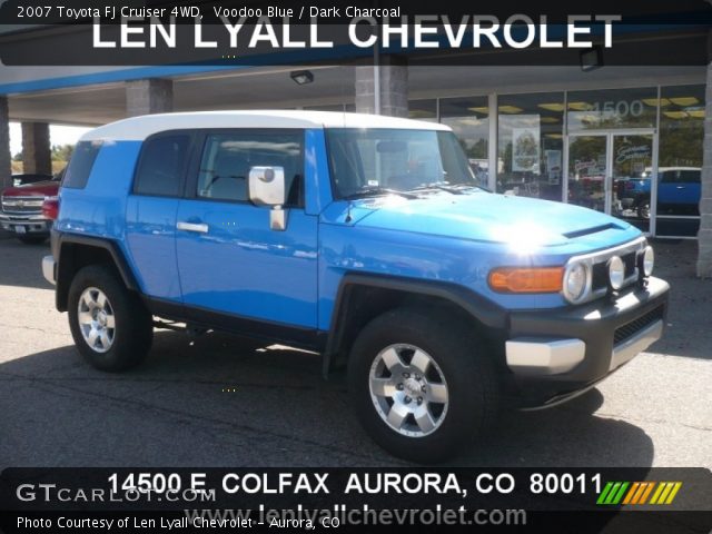 2007 Toyota FJ Cruiser 4WD in Voodoo Blue