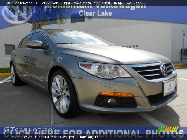 2009 Volkswagen CC VR6 Sport in Light Brown Metallic